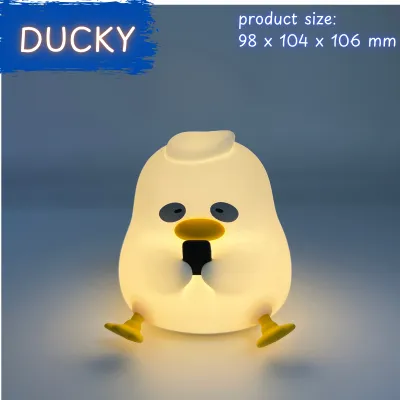 TAURUS Cute Silicone Animal Lights - USB Rechargeable & Tap Night Lamp for Kids Bedroom & Gifts