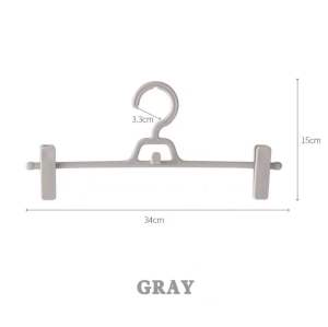 DXL Stackable Pants Hanger 5pcs/10pcs Seamless Extendable Pants Hanger Pants Clip Skirt clip Hanger Hook Clothes Storage