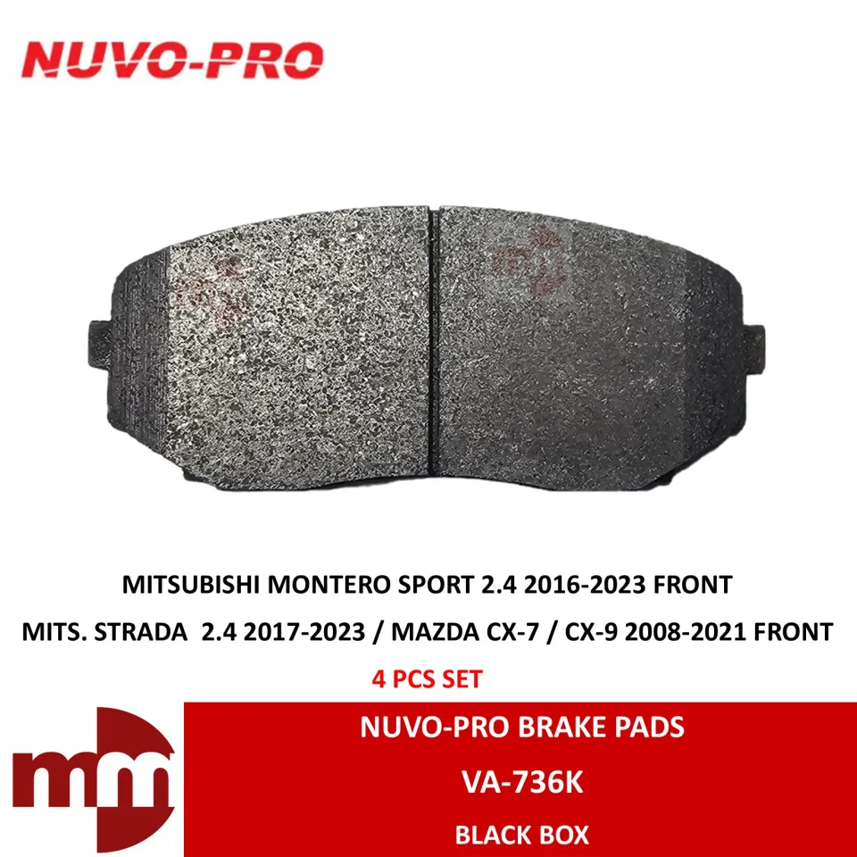 Front Rear Semi-Metallic Brake Pads Kit For Nissan NV2500 TITAN XD