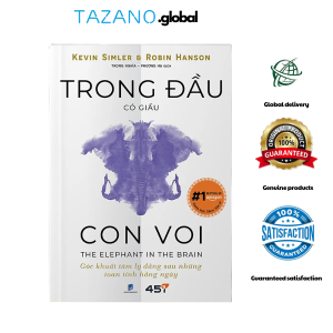 Sách - Trong Đầu Có Giấu Con Voi (The Elephant In The Brain) - Bìa Mềm