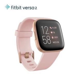 Fitbit Versa 2 Smart Watch Health Fitness Smartwatch with Heart Rate Music Alexa Built-In Sleep and Swim Tracking band Box Sealed