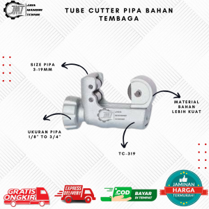 TUBE CUTTER MINI BAHAN TEMBAGA PEMOTONG PIPA