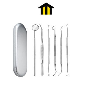 MONZA ชุดขูดหินปูน อุปกรณ์ทำความสะอาดฟัน ชุดอุปกรณ์ทำความสะอาดช่องปาก No.Y1223