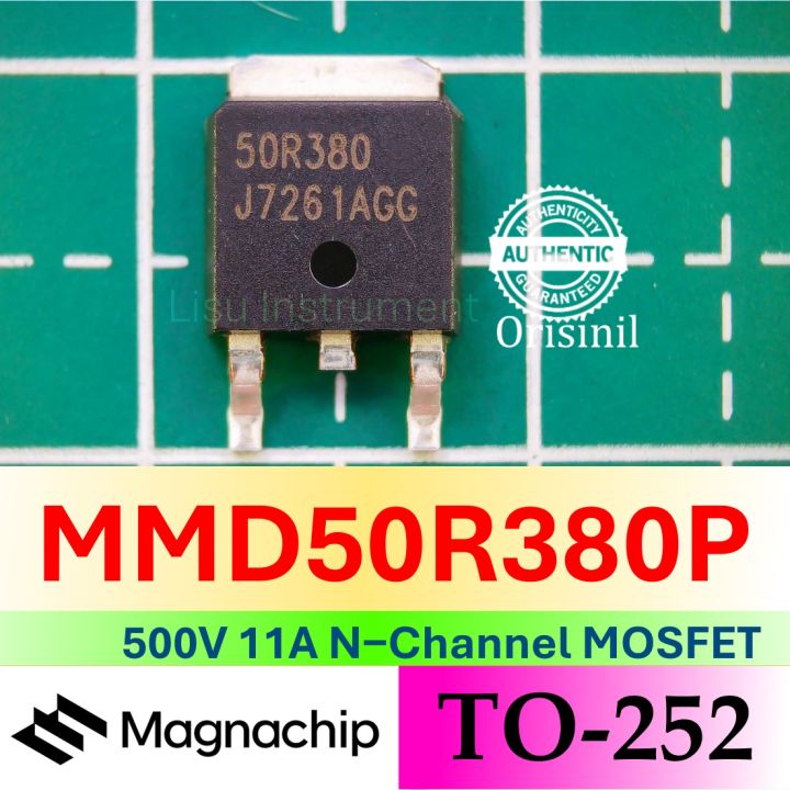 Reland Sun 10 Piezas MMD50R380P TO-252 50R380P TO252 50R380 SOT