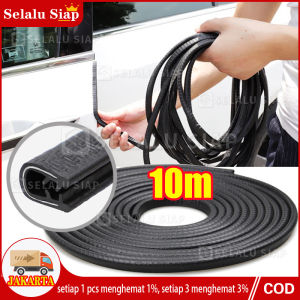 10M Pelindung Tepi Pintu/Dilindungi Lapisan Pintu Mobil Trim Segel Karet Pelindung Strip Pelindung Mobil Pintu Pengaman Tepi Strip Pelindung Tepi Pintu Mobil Kebisingan Penyegel Segel Karet Pelindung Suara