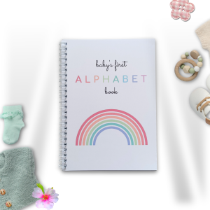Babys First Alphabet Book (Baby Shower Activity Keepsake & Memory Book