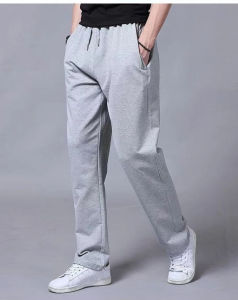 【Plus Size】8XL 5XL 2XL Plus Size Cotton Sport Pants Casual Straight Baggy Sweatpants for Men Simple Trend Trousers