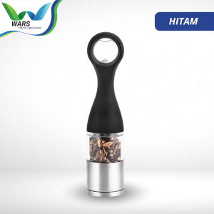 WARS Grinder Bumbu Manual Dengan Pembuka Tutup Botol Pepper Grinder