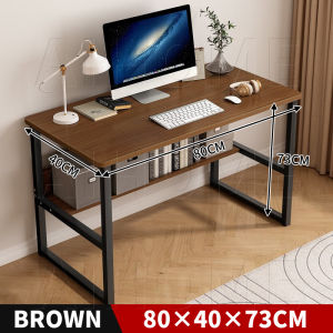 Student study Desk Computer Table 120x60cm Meja Modern writing living room furniture Double Layer Office desk 办公桌