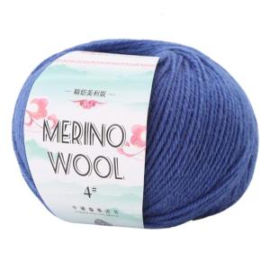 Soft Worsted Weight Yarn 134Yard/Roll 1.76oz Wool Blend Yarn For Beginner Crocheting Rugs Sweater Scarf Knitting Project