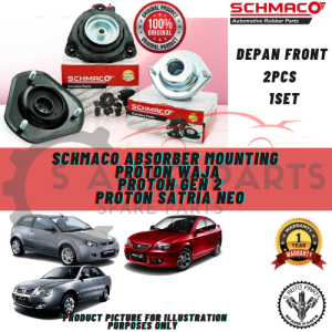 PROTON WAJA / GEN 2 / SATRIA NEO depan front ABSORBER MOUNTING 100% SCHMACO