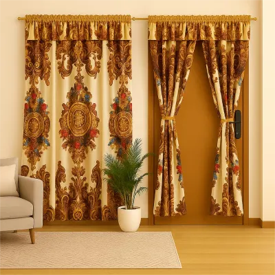 Gorden Serut Pintu- Serut jendela Ukuran 100x200cm