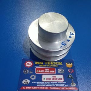 Pully A2 x 3 inchi AS 8 0(Buntu) 10 12 14 15 16 17 18 19 20 22 24 25 1" 28 30 mm Alumunium puli pulli poli all a2 3" allumunium A2 x 3" A2x3" A2x3 A2-3" A2-3 A 2x3" 2x3 lubang lobang