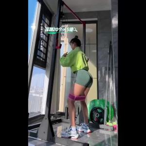 翘臀弹力带练臀室内健身男女瑜伽阻力带拉力带拉伸美臀防滑针织带Butt elastic band for indoor fitness mens and womens yoga resistance band tension band stretch and beautiful buttocks anti slip knitted band