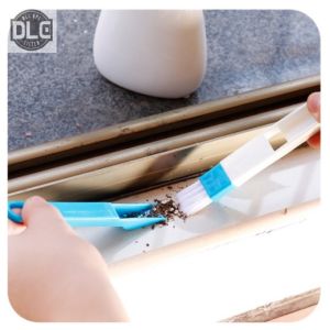 2 in 1 Multifunctional Computer Window Crevice Cleaning Brush Window Groove Keyboard Nook