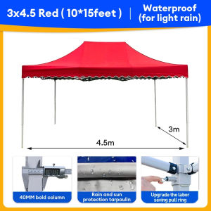 <𝙇𝙖𝙯𝙎𝙜𝙈𝙖𝙡𝙡> Enhanced Gazebo Tent Foldable Superior Night Market Canopy Bazaar Carpark Shelter - SG