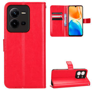 Ốp Cho Vivo V25E V25 V25 Pro V23E V21E V21 V20 V20 Pro V19 Bao Da Dạng Ví Có Khe Đựng Thẻ Ốp Lật