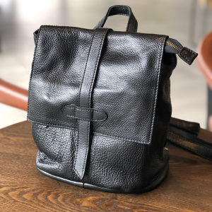 BeeGreen Women Soft Genuine Leather Backpack High Quality Travel Knapsack Daily Commuter Shoulders Bag Casual School Bag