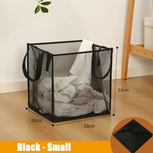 <𝙇𝙖𝙯𝙎𝙜𝙈𝙖𝙡𝙡> Laundry Basket Foldable Extra Large Cloth Storage Mesh Box Dirty Clothes Organizer Big Size Bakul