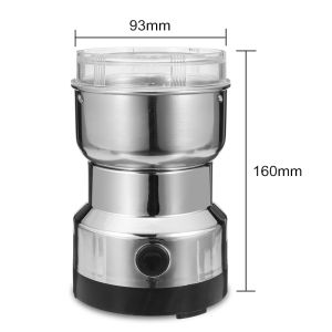 SG【READY STOCK】Electric coffee grinder Multifunctional grinding machine for home use Food mill Stainless steel spice dry mill