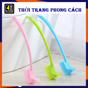 Chổi Cọ Toilet 2 Đầu Cọ - Bàn Chải Chà WC 2 Đầu Đa Năng Siêu Sạch . Tiên Lợi