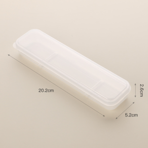 1PC Tableware Box Multicolor Portable Cutlery Case Spoon Fork Storage Box Students Household Dinnerware Box Kitchen Tool