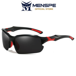 MENSPE Men’s Cycling Sunglasses Outdoor Sunglasses Polarized Sunglasses Fashion Driving Sunglasses UV400 Design Clean Vision Sunglasses Cycling Riding Running Glasse