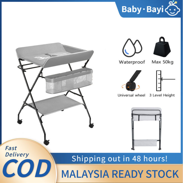 Baby Diaper Changing Table Foldable Series Newborn Baby Easy To Store