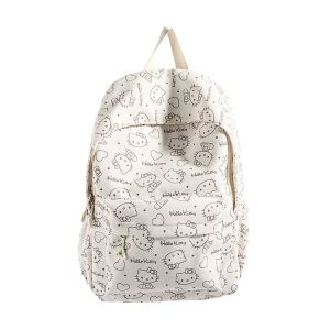clu Hello Kitty College Backpack Large Capacity Lightweight Fashion Female Cute Cartoon School Bag Bags ulc