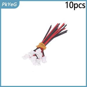 PkYeG 10 cái nhỏ nhỏ 1.0 JST 1.25 1.5 2.0 2.54 3.96mm PH 2.0mm XH 2.54mm 2 pin nam nữ cắm jack nối cáp dây