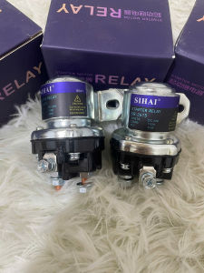 Rơ le phụ đề Sihai hàng chất lượng cao. Rơ le phụ đề dùng cho máy công trình xe tải điện 12v và 24v (1 rơ le)