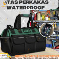 GREENER Tool Bag / Tas Perkakas 13 inchi Bahan Oxford Toolbag Tool Bag Tas Kunci Motor Mobil Alat Tukang Greeneg Tool Bag 13 - 23 Inch Kain Oxford Tebal Tas Alat Perkakas Kuat Tas Perkakas Toolkit Toolbox 20 Inch. 