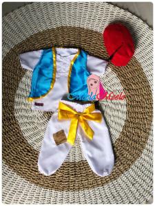 Kostum Aladin Anak Simple/ Kostum Anak Properti Photoshoot Newborn/ kostum Halloween/ Karnaval seni