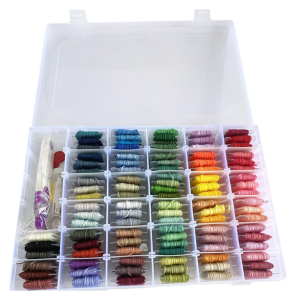 36/50/100 Color Embroidery Thread Kits with Needle Sewing Embroidery Kits Embroidery Floss Kits Crosses Stitching Thread