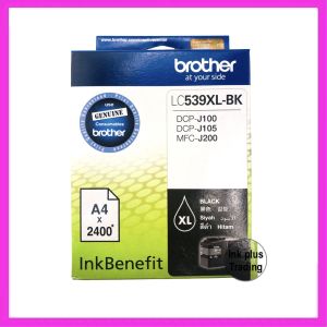 100% New Stocks Original Brother LC539xl Black Ink Cartridge for DCP-J100 / DCP-J105 / MFC-J200