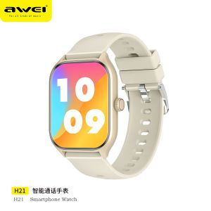 AWEI H21 Smart Watch Bluetooth call 2.01" Full HD Screen Sport Watch IP65 Waterproof Health Monitoring Mens And Womens Sports Fitness Watches Super Battery Life Smart Watch