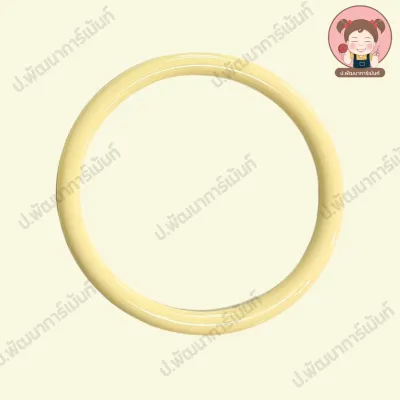 ห่วงกลม ห่วงพลาสติกกลม หูกระเป๋ากลม ขนาด 12 cm.(ราคา 10 บาทต่อ 1 อัน ไม่ใช่คู่)