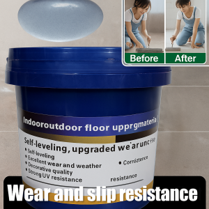 Floor Paint Light Yellow Light Gray Floor Coating Danhong (color) Resistant to Heavy Pressure and Impact