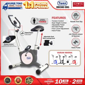 Sepeda Statis Twen BB379 BIG/BB380 Excercise Bike