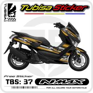Stiker Nmax Lama - Stiker Sticker Striping Variasi List Motor Nmax Lama/Old. TBS.37