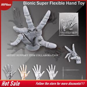 【COD】🔥🔥🔥 Movable  Finger Gashapon 1 2 Hand Model 1:1 Palm Painting Art Miniature Model Reference Tool Hand Desktop Decoratoion