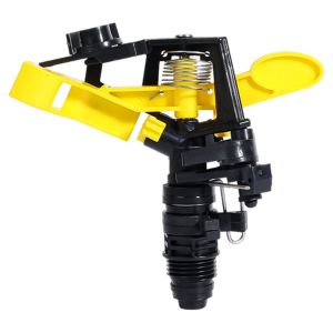 360 Degree 3/4" Rotating Sprinkler Automatic Garden Irrigation Rocker Nozzle