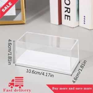 [COD] 1:64 quy mô Xe mô hình hộp hiển thị trong suốt Acrylic chống bụi trường hợp cứng Bìa sưu tập thu nhỏ hình đồ chơi bảo vệ