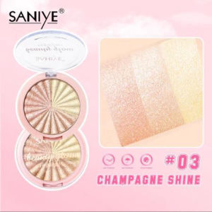 SANIYE 5 Warna Glitter Highlighter Wajah Highlight Eyeshadow Waterproof E0155  [ BPOM ]