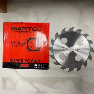 ใบตัดไม้ยูคา MARTEC ขนาด 10นิ้ว 12 14 16 ตัดไม้ ใบตัดหญ้า ใบวงเดือนตัดหญ้า สินค้าพรีเมียม คมจัด แข็งแรง ทนทาน (คมพิเศษ)