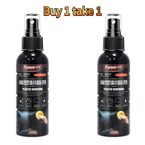 back to black plastic restorer for motorcycle car Gloss Cleaning Auto Polish Repair Coating Renovation 120ml