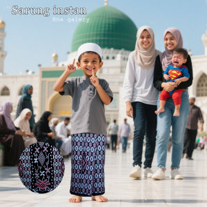 Sarung Anak Instan Kekinian – Sarung Batik Anak Praktis Nyaman dan Stylish
