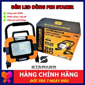Đèn LED  đèn chiếu sáng dùng pin STARKER công nghệ Đức  chân pin phổ thông