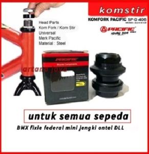 kones komstir sepeda bmx / komfrok sepeda untuk semua sepeda uk 22.2 & 28.6 pacific dl