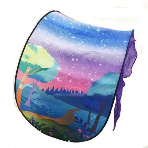Bed Mosquito Net Bed Canopy Childrens Starry Dream Tent Childrens Bed Folding Light-blocking Tent Indoor Dream Decoration